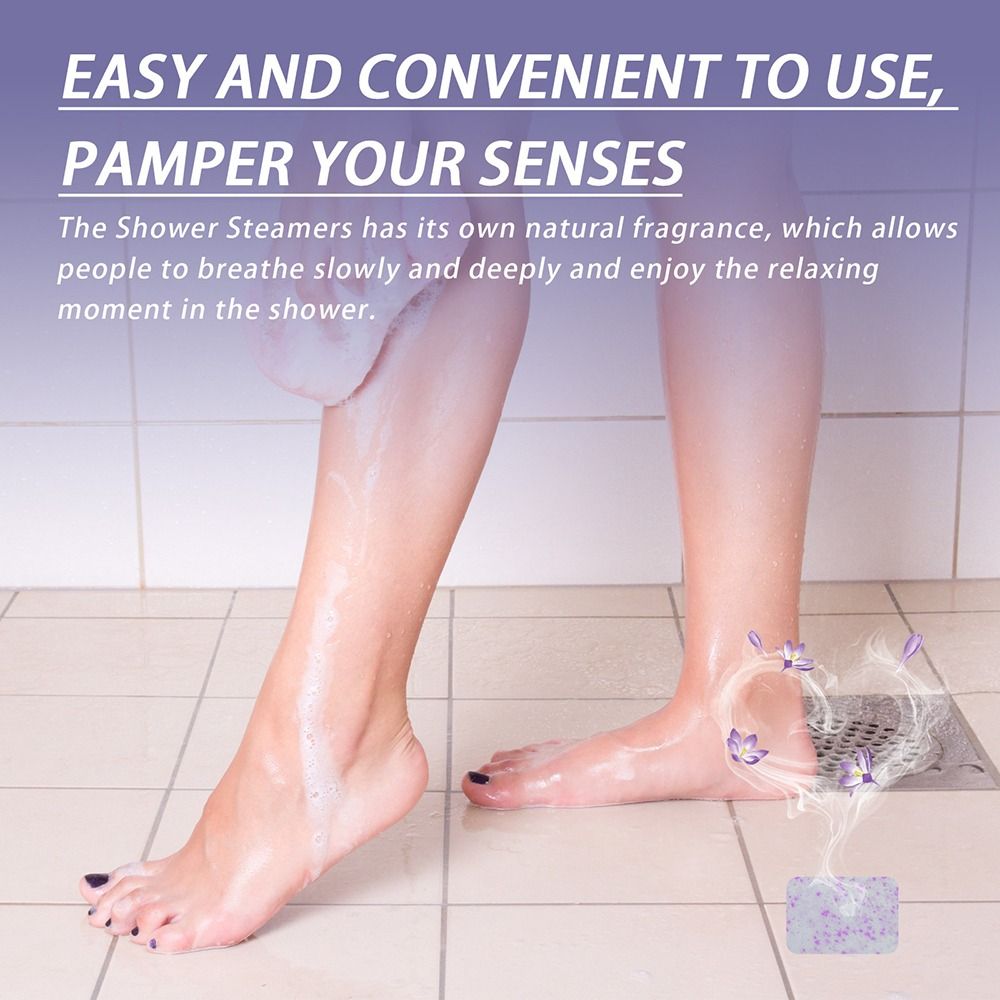 ชุดของขวัญเม็ดฟู่อาบน้ำ 4 เม็ด - Shower Steamer Tablet บทวิจารณ์และราคา