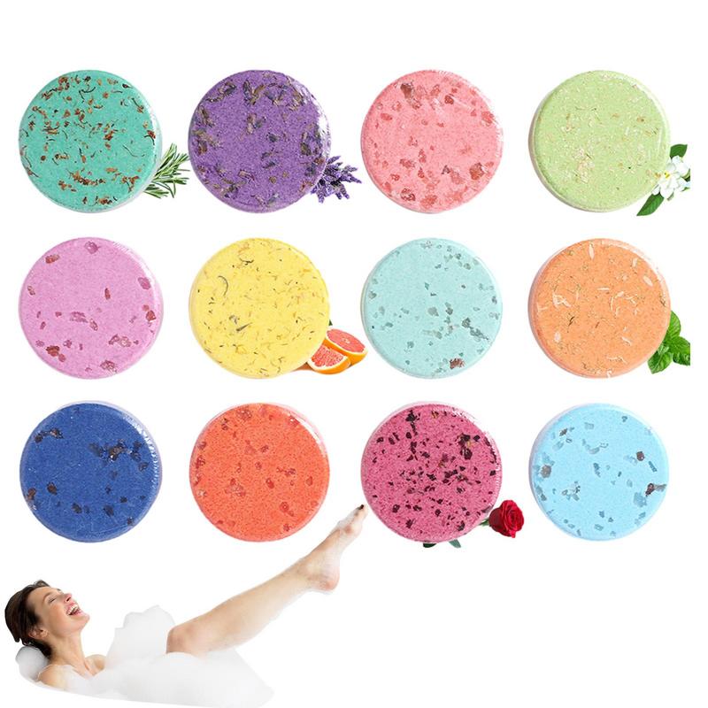 เม็ดฟู่น้ำหอมสำหรับอาบน้ำ 12 ช - Shower Steamer Tablet บทวิจารณ์และราคา