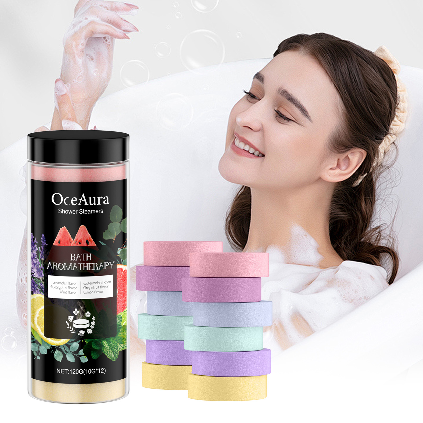 แท็บเล็ตสチームอาบน้ำ ของขวัญวันเ - Shower Steamer Tablet บทวิจารณ์และราคา
