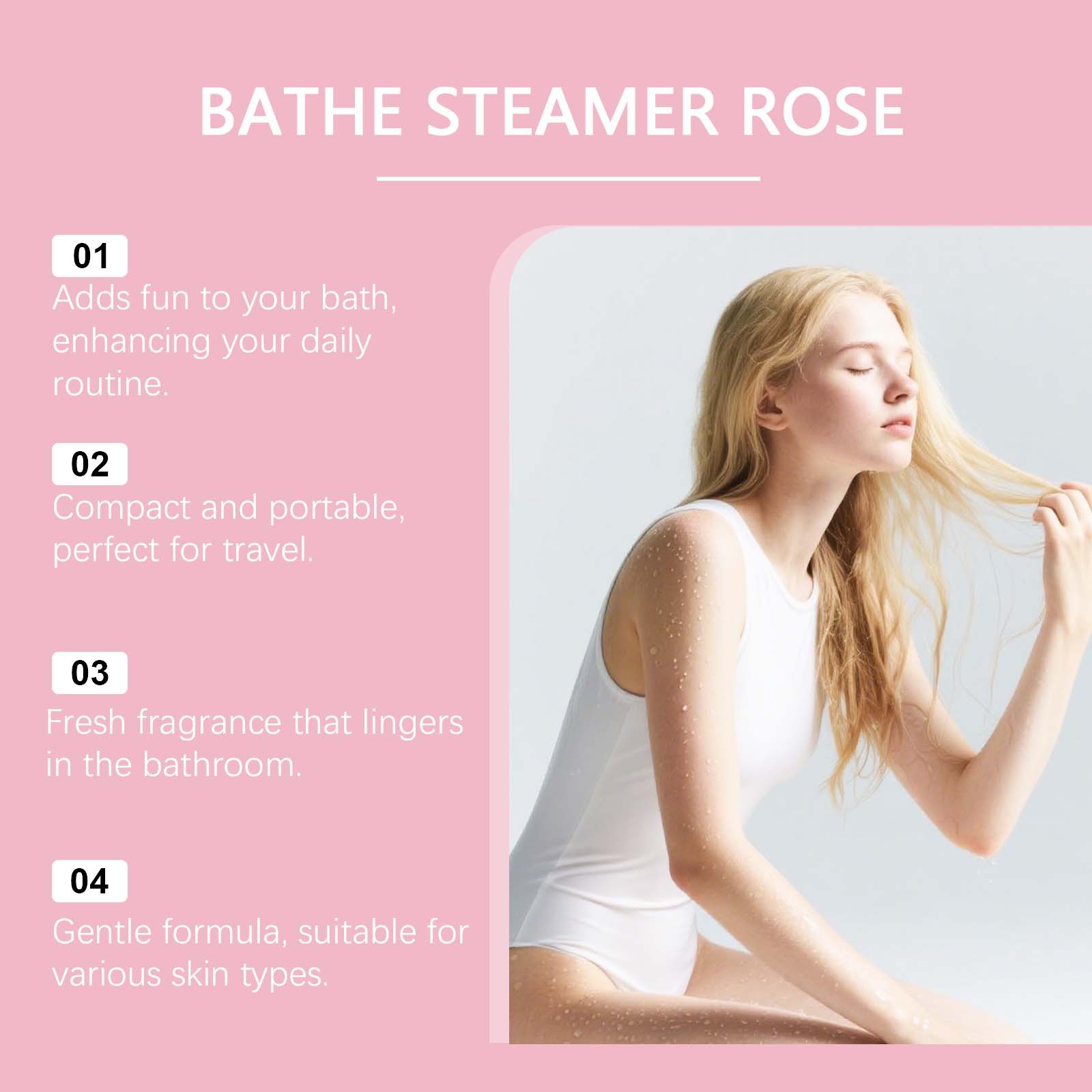เจย์ซูอิง โรส ชัวร์ แท็บเล็ตอา - Shower Steamer Tablet บทวิจารณ์และราคา